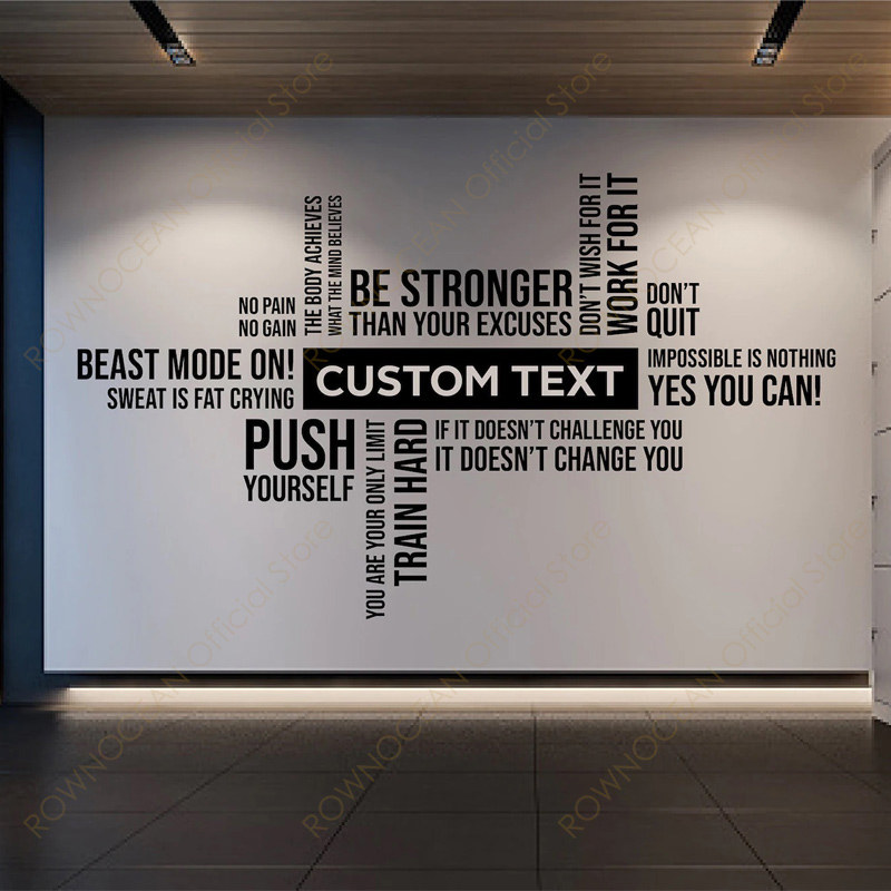 Home Gym Names - Cá Tính Tập Gym Phòng Thu