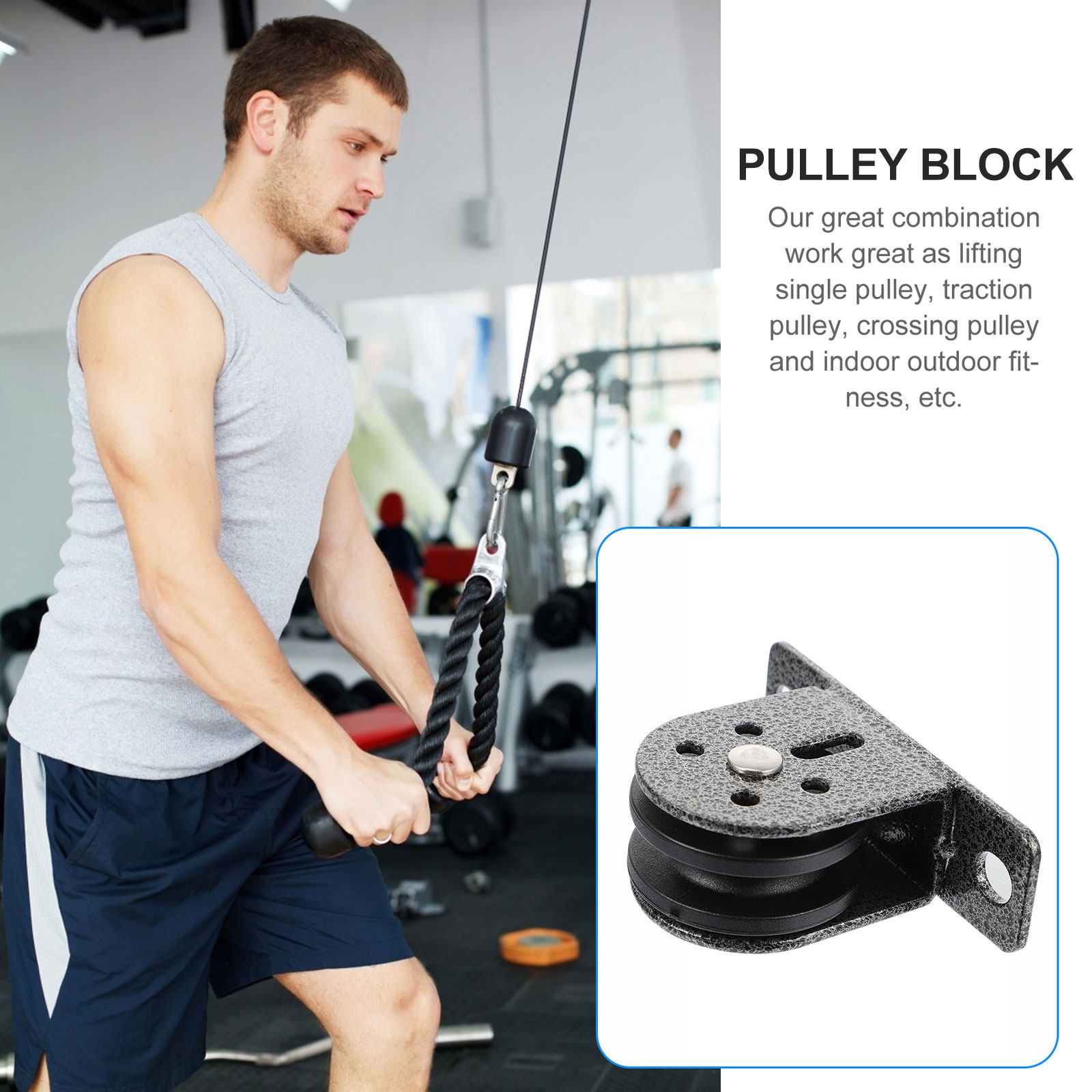 2Pcs Lifting Fitness Bearing P - đánh giá và giá Pulley Home Gym