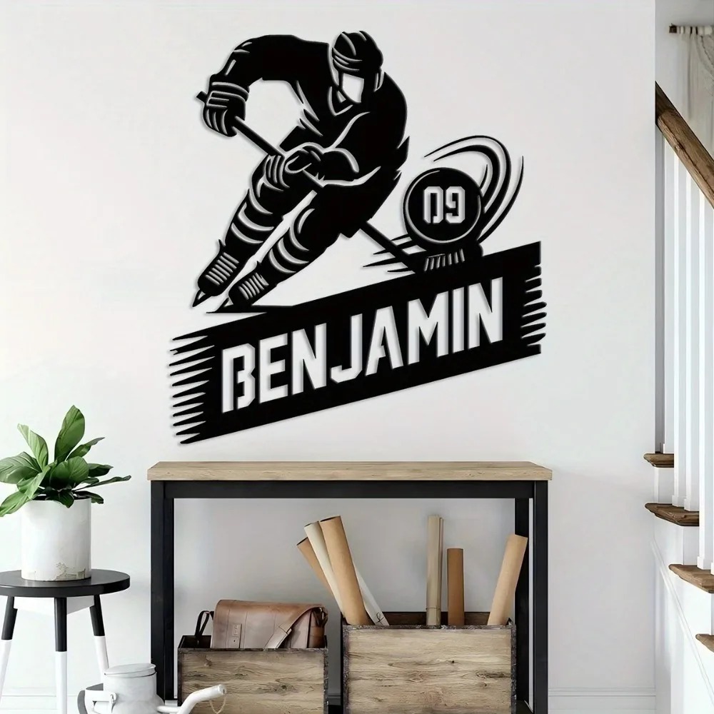 1pc 2D Flat Custom Hockey Play - đánh giá và giá Home Gym Names