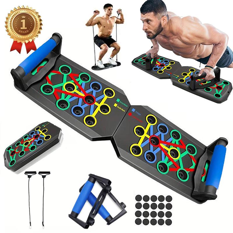 Upgraded Push Up Board 28 Hole - đánh giá và giá Home Gym Upper Body Workout