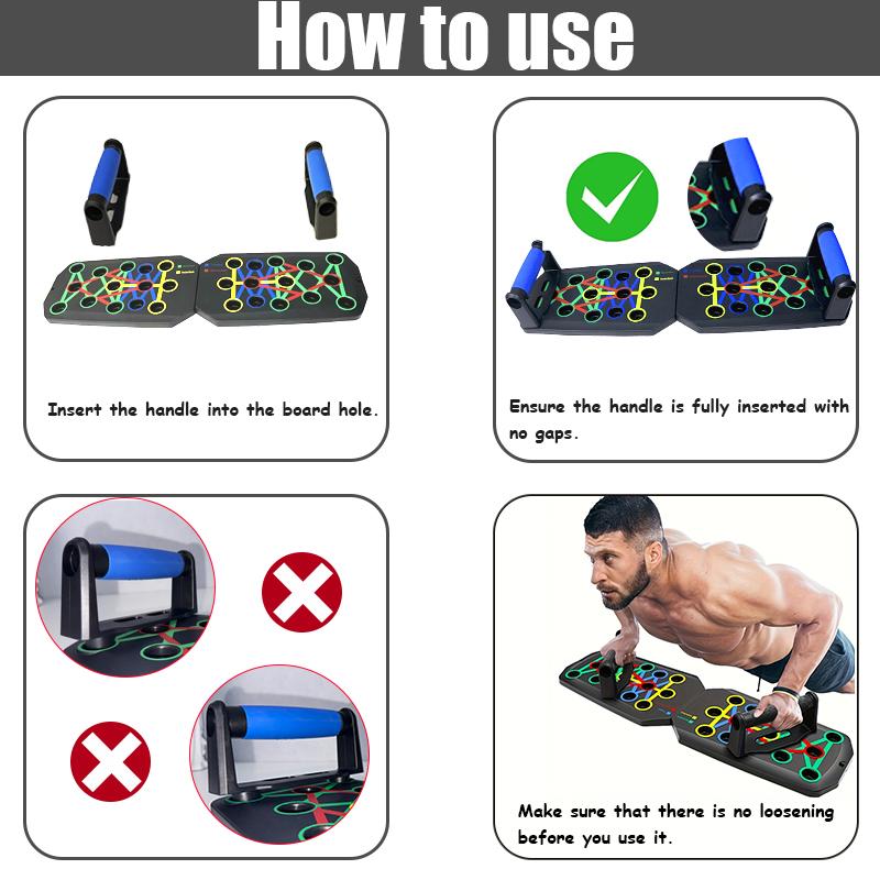 Upgraded Push Up Board 28 Hole - đánh giá và giá Home Gym Upper Body Workout