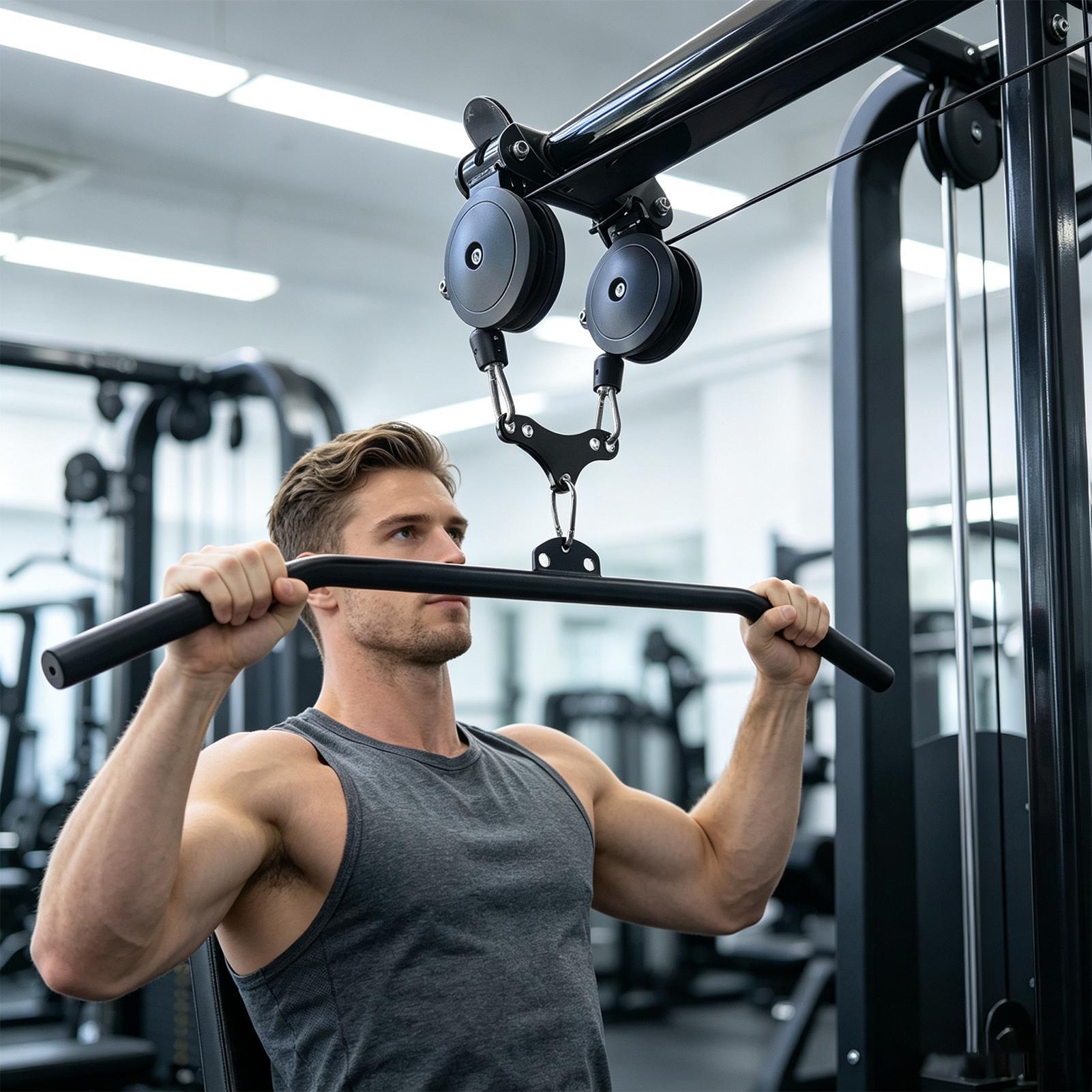 High-position pull-down bar ad - đánh giá và giá Pulley Home Gym