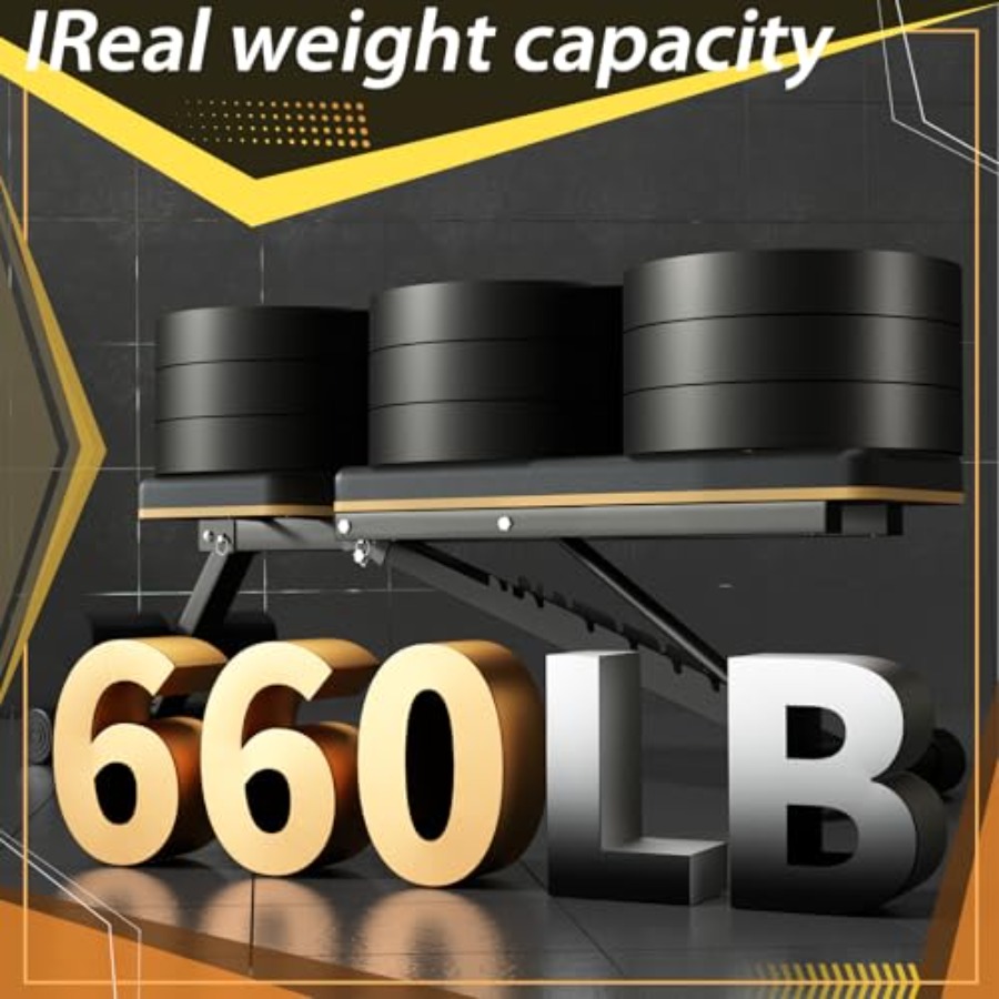 Adjustable Weight Bench for Ho - đánh giá và giá Home Gym Weight Bench