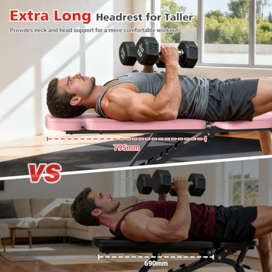 Adjustable Weight Bench with 1 - đánh giá và giá Home Gym Weight Bench