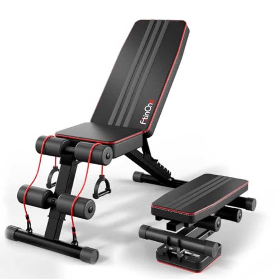 Adjustable Folding Weight Benc - đánh giá và giá Home Gym Weight Bench