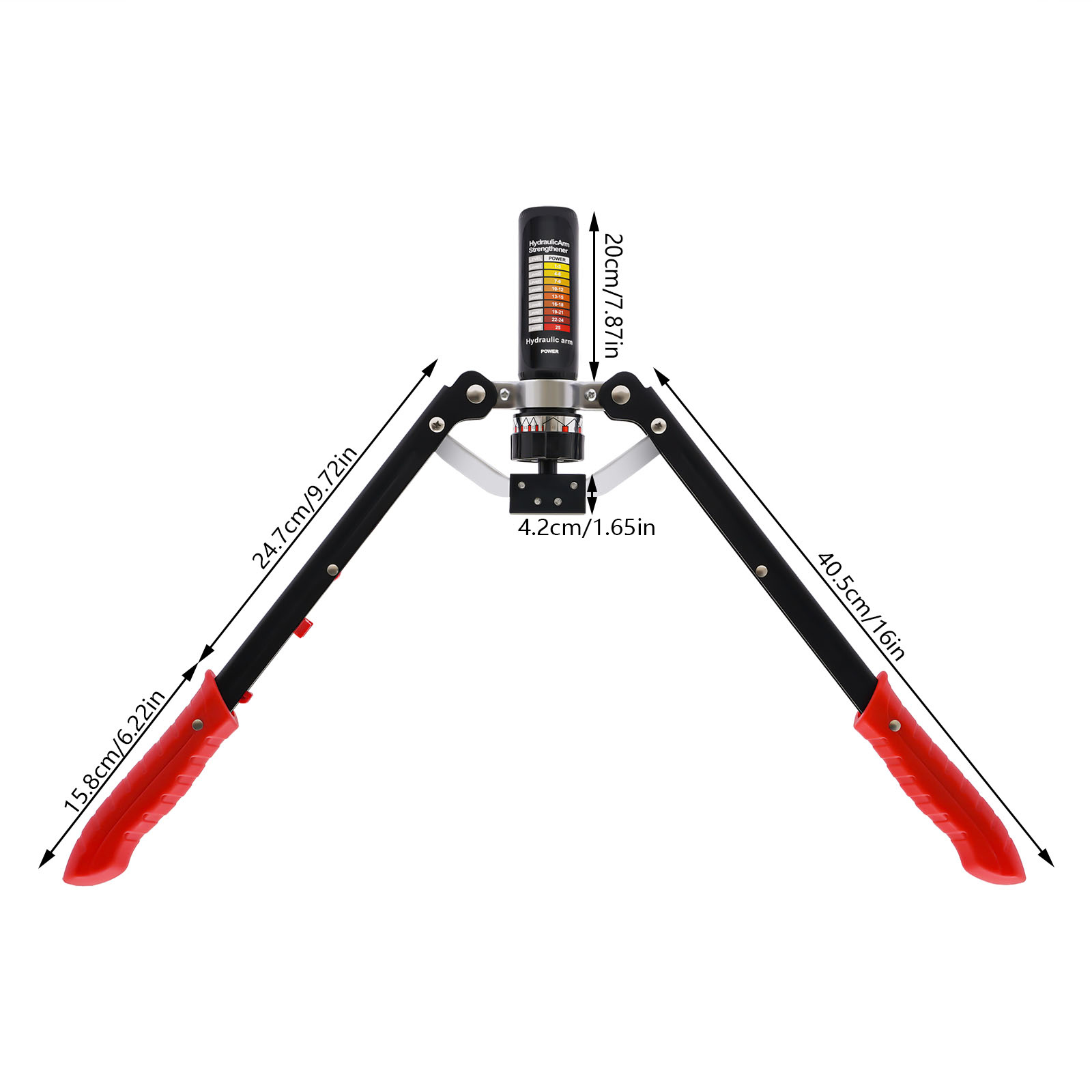 Black /Red Hydraulic Power Twi - đánh giá và giá Home Gym Upper Body Workout