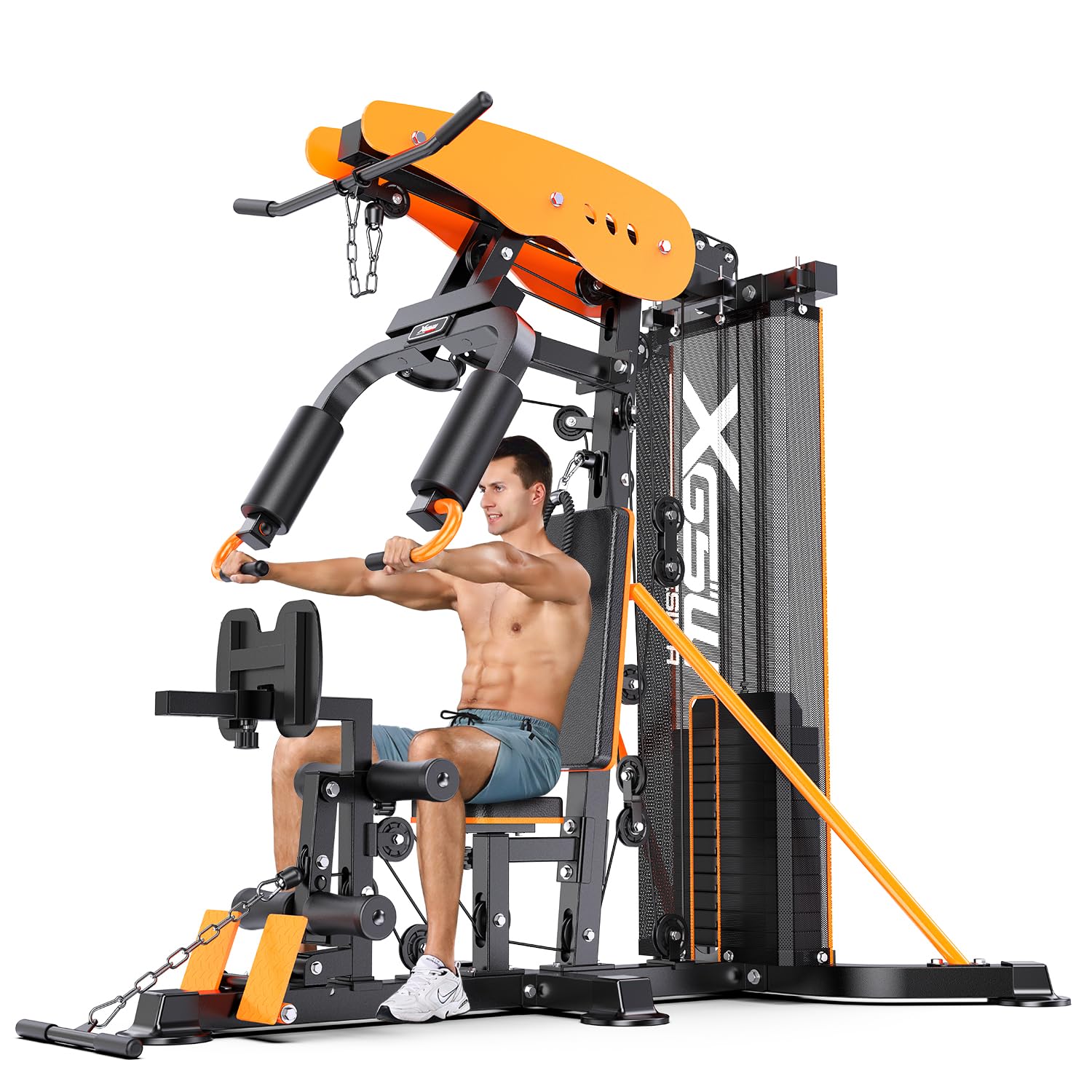 Multi-Function Home Gym Workou - đánh giá và giá Pulley Home Gym