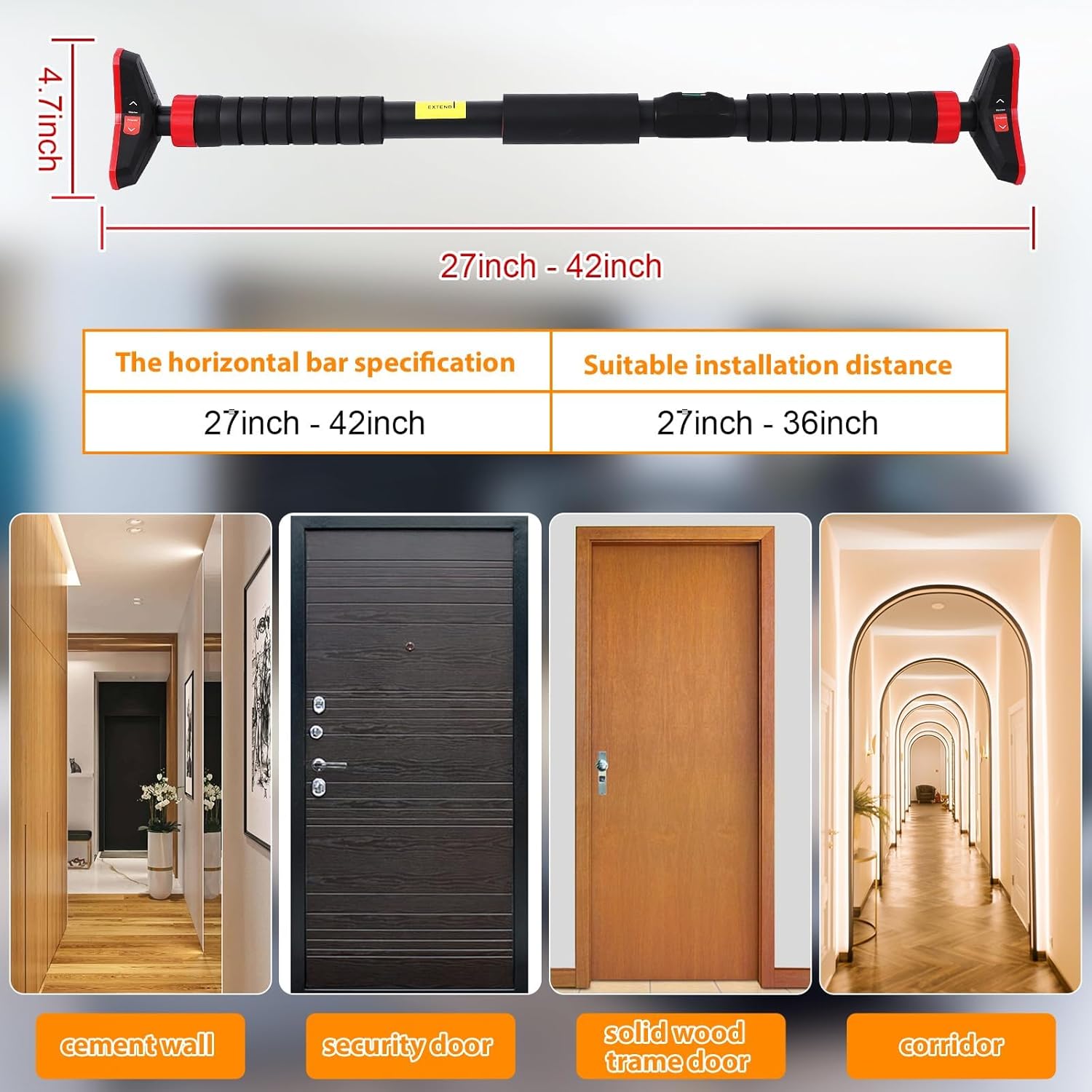 Pull-Up Bar,Chin Up Bar for Do - đánh giá và giá Home Gym Upper Body Workout