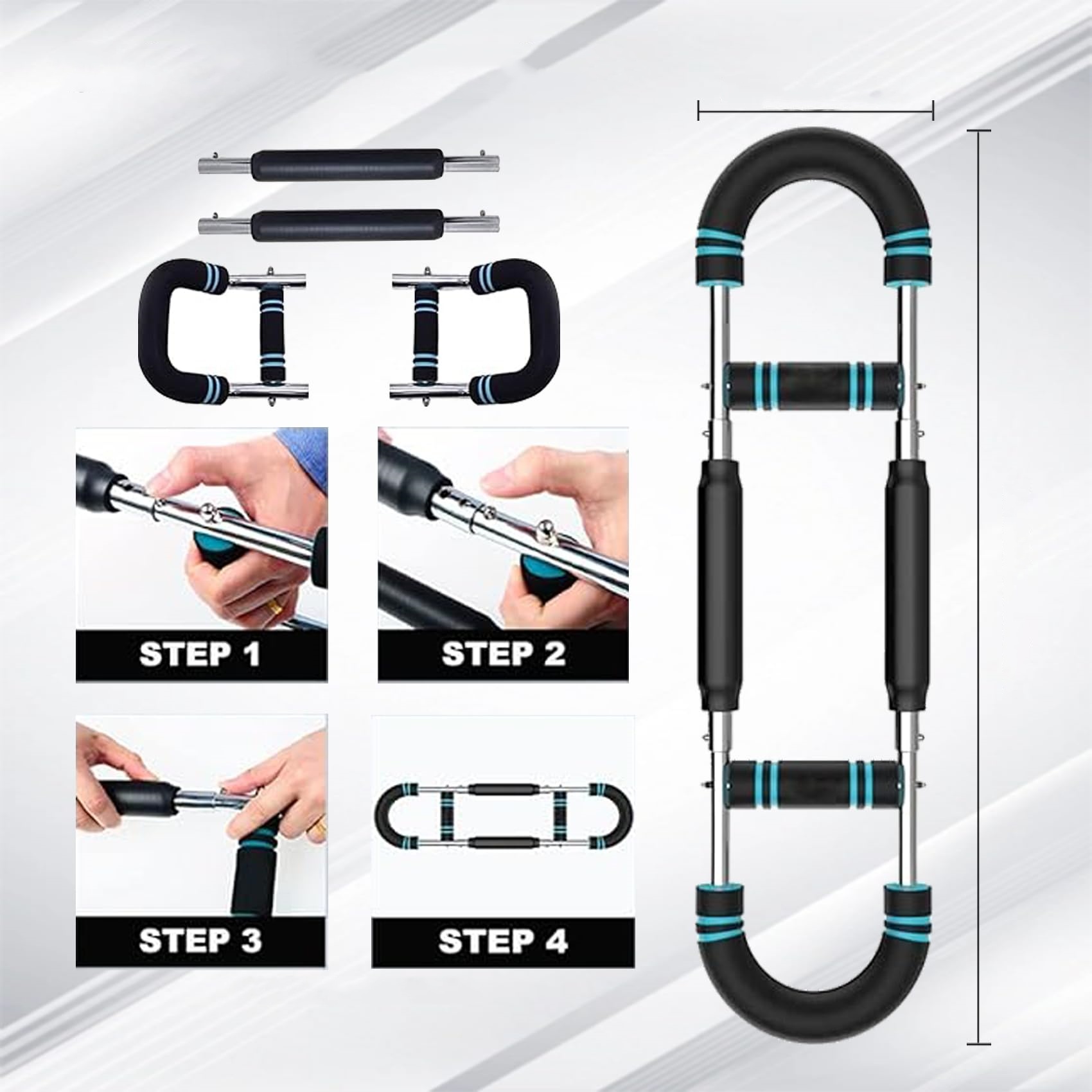 Adjustable Detachable Arm Trai - đánh giá và giá Home Gym Upper Body Workout