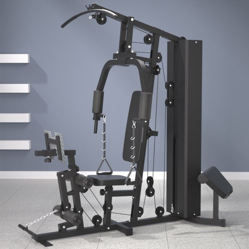 Multifunctional Home Gym Full  - đánh giá và giá Pulley Home Gym