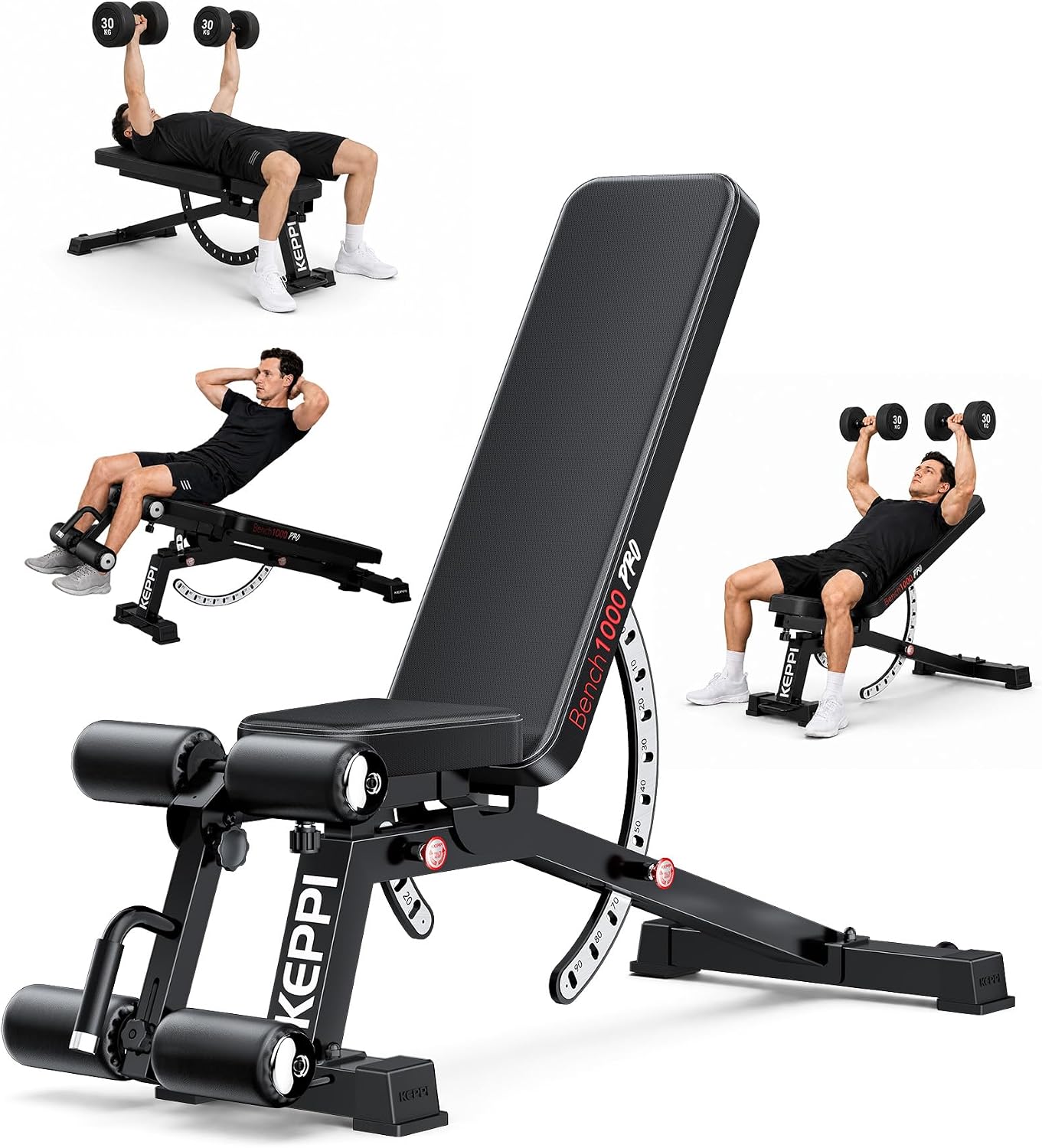 Adjustable Weight Bench 1200LB - đánh giá và giá Home Gym Weight Bench