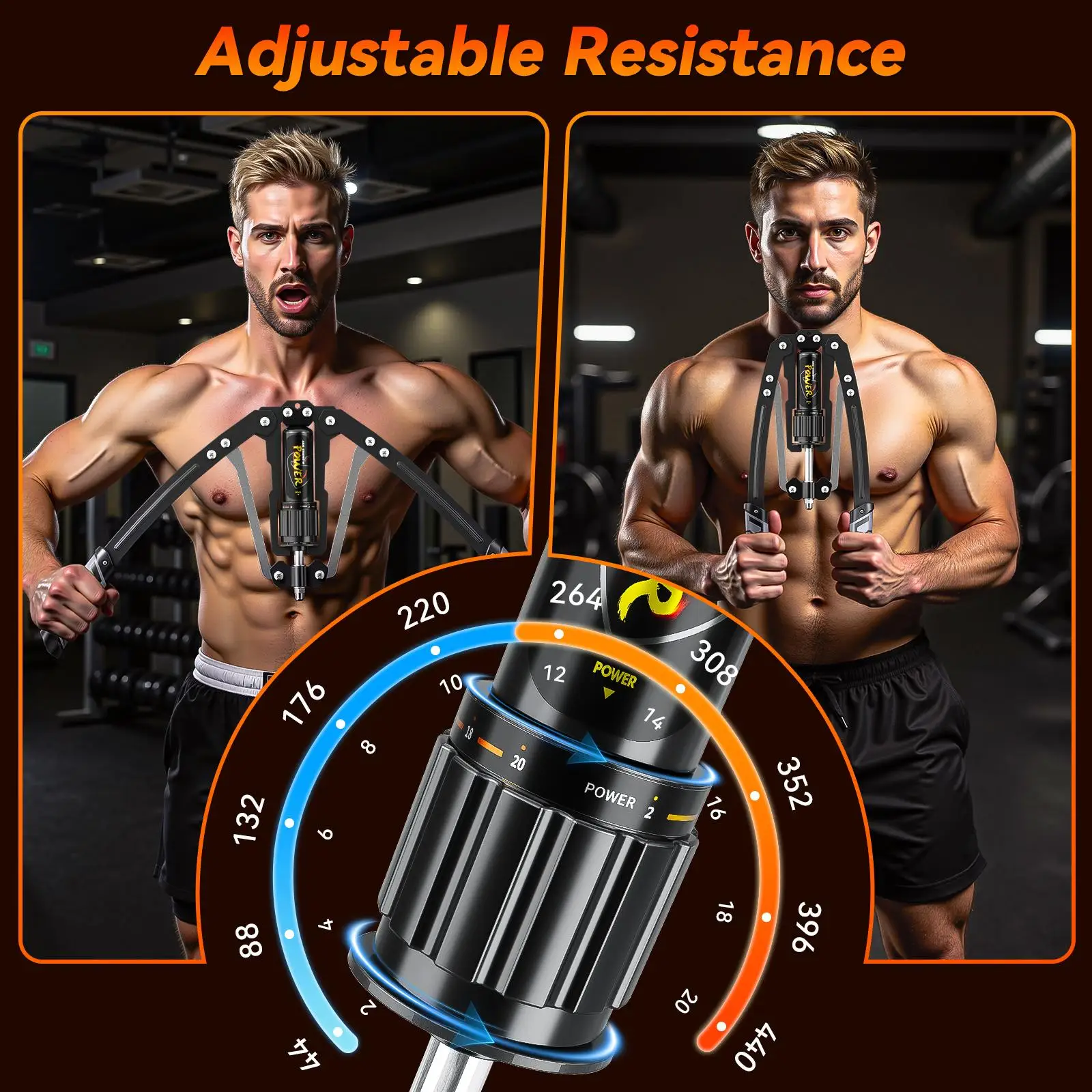 Adjustable Hydraulic Power Twi - đánh giá và giá Home Gym Upper Body Workout