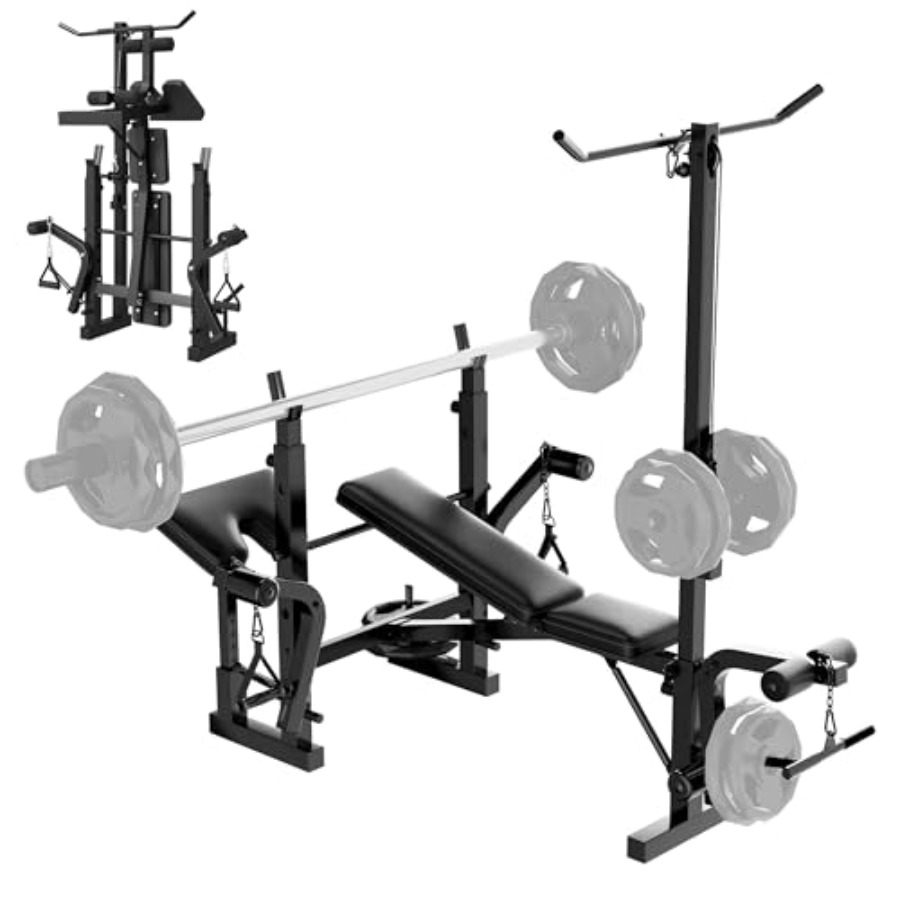 Home Gym Weight Bench Set: Ste - đánh giá và giá Home Gym Weight Bench