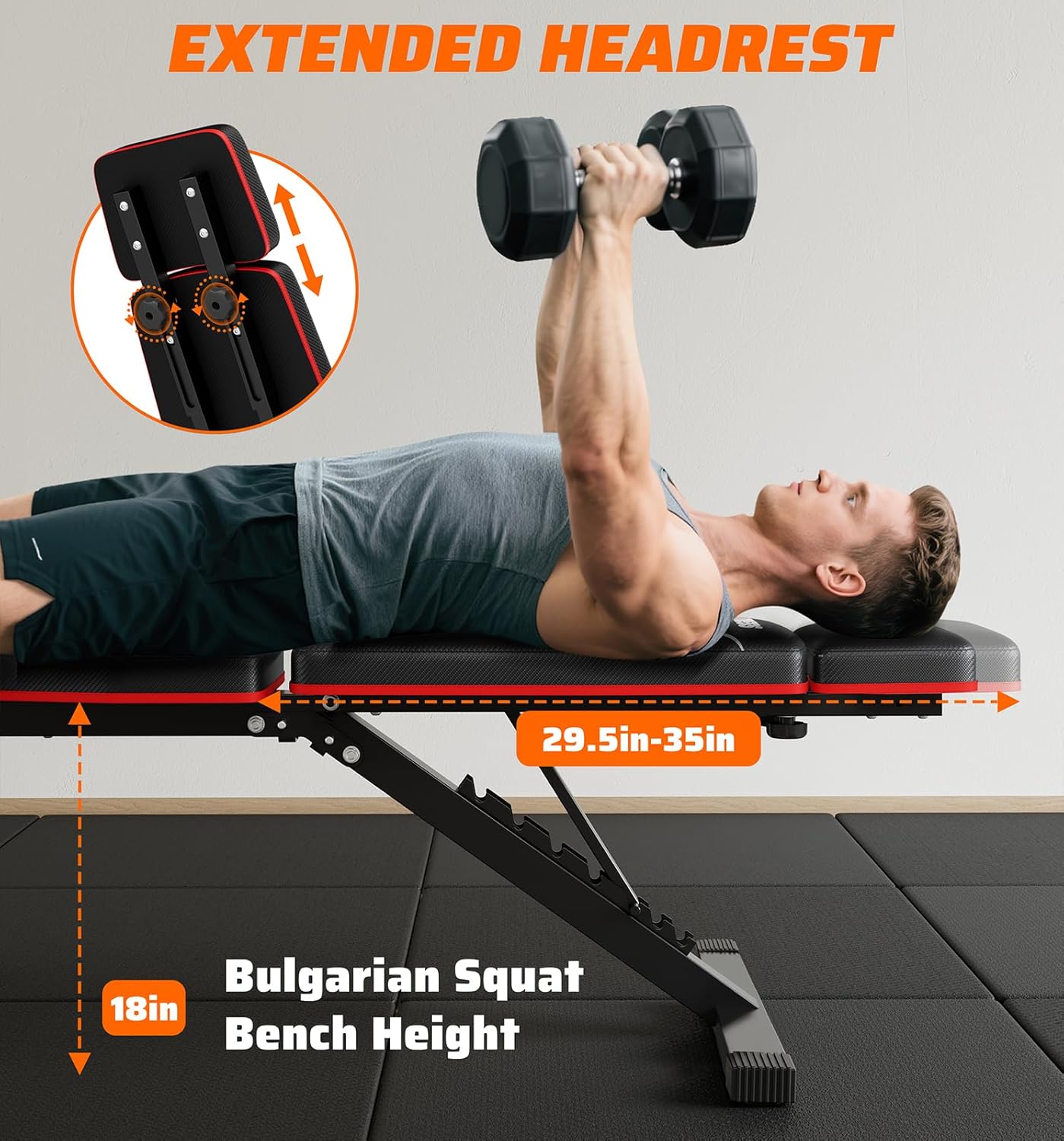 Home Gym Foldable Weight Bench - đánh giá và giá Home Gym Weight Bench