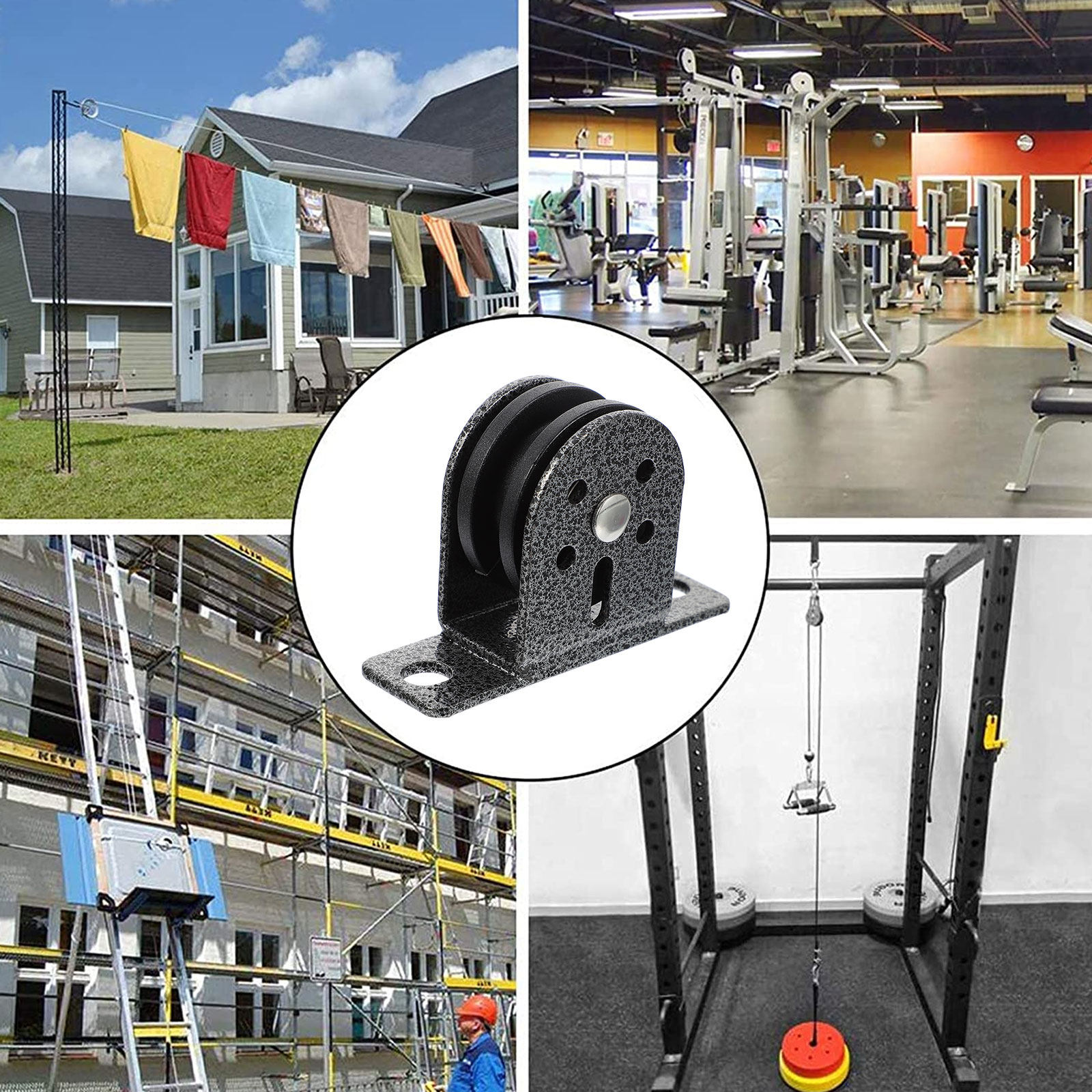 2Pcs Fitness Bearing Pulley Li - đánh giá và giá Pulley Home Gym