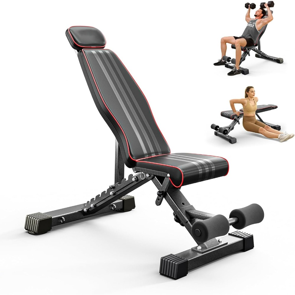 Adjustable Foldable Weight Ben - đánh giá và giá Home Gym Weight Bench